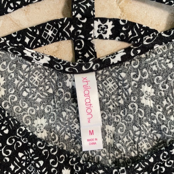 Size M black and white romper - Picture 3 of 4